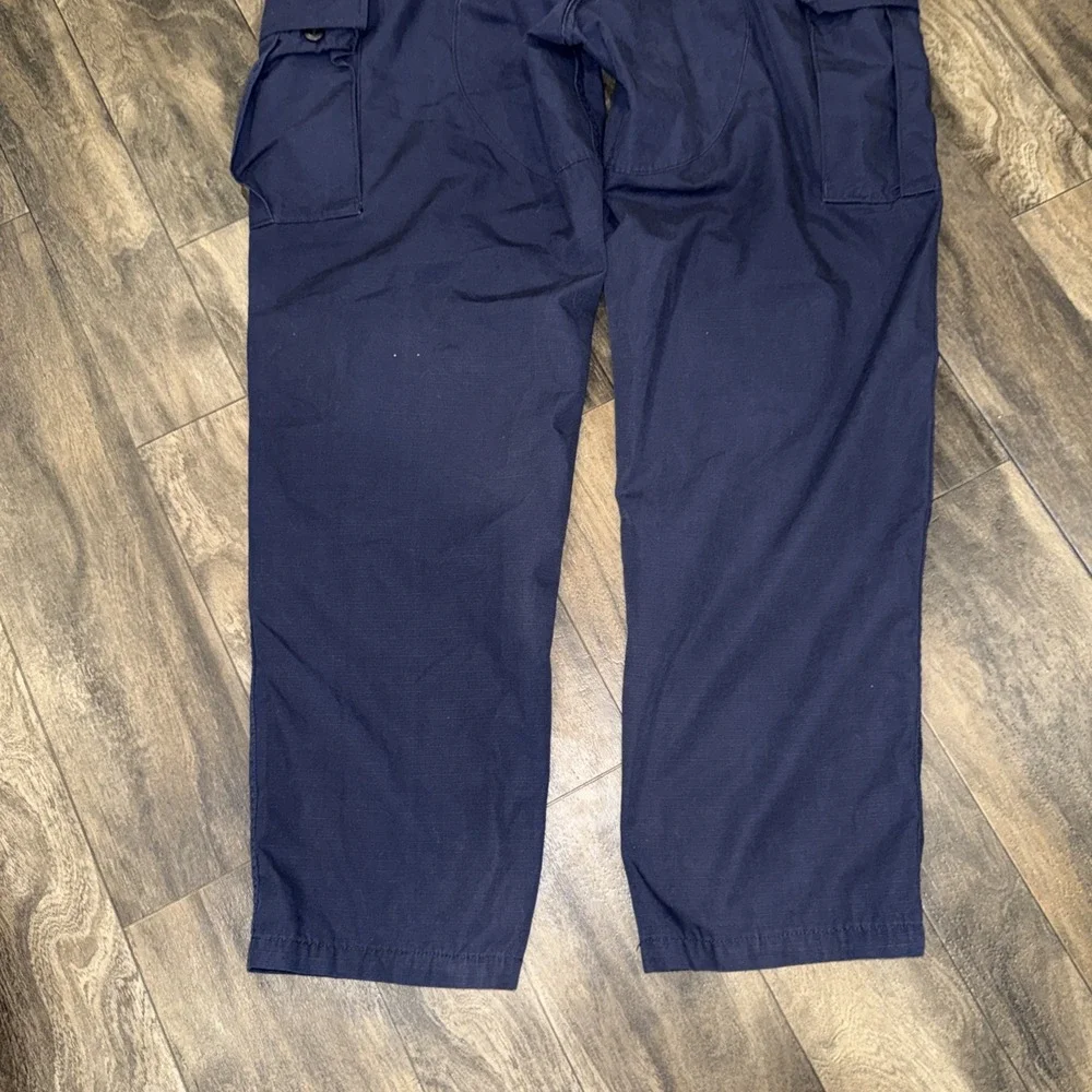 PROPPER Tactical Pants Cargo Utility Ripstop Adjustable Men's Sz XL/L Navy Blue